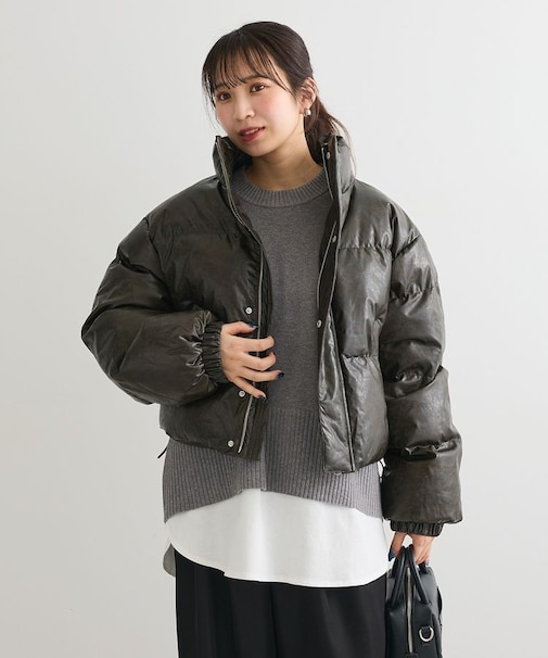 ・swing by ビンテージソフトレザーブルゾン