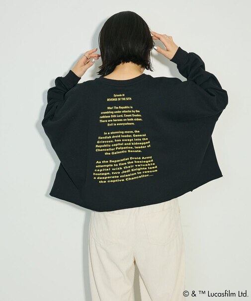 STAR WARS/メタルプリントスウェット