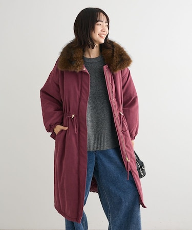 ・ELENCARE DUE 中綿モッズコート