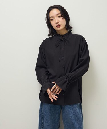 フリルカラーインナーシャツ