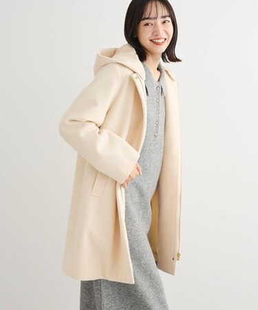 2wayフード取り外しAラインコート