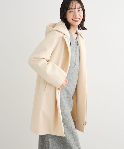 2wayフード取り外しAラインコート