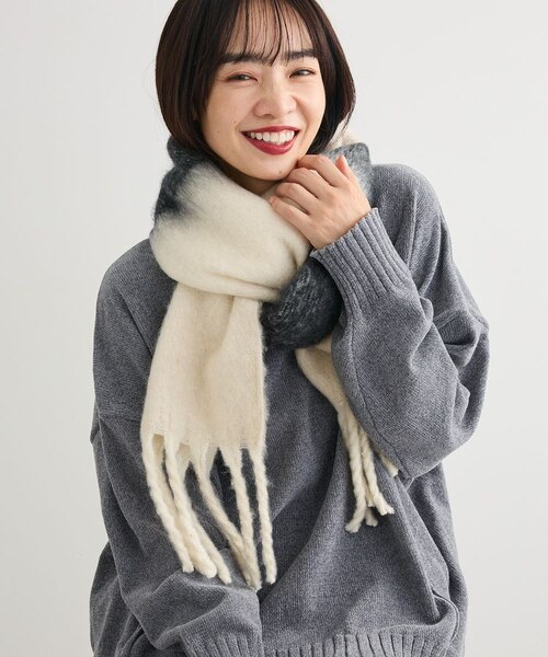 ボリュームマフラー｜グリーンパークスの通販｜&mall（アンドモール