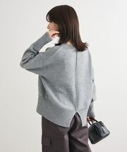 こなれ主役ニットプルオーバー