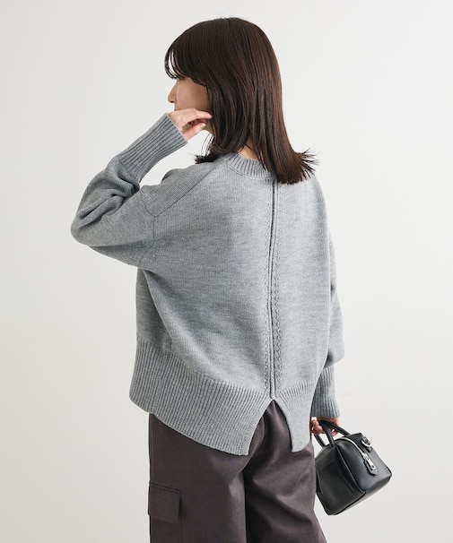 こなれ主役ニットプルオーバー