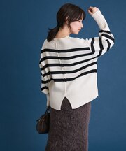 こなれ主役ニットプルオーバー