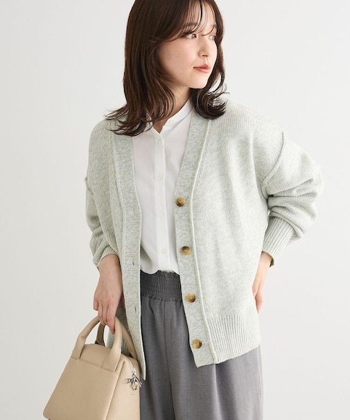 MIXニットカーディガン