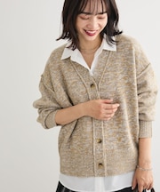 MIXニットカーディガン