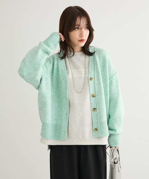 MIXニットカーディガン