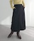 なめらかタッチスウェード調Iラインスカート