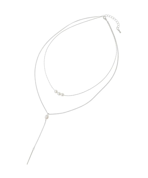 Y字2連ネックレス