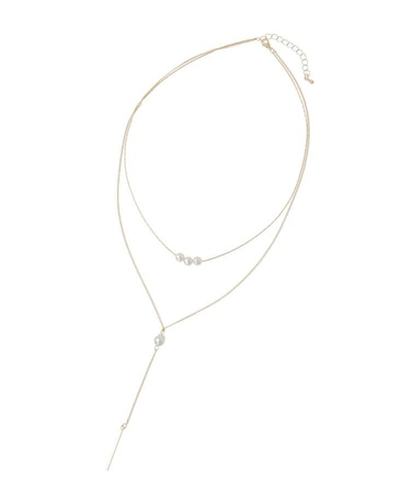 Y字2連ネックレス