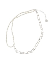 デザインチェーンアシメネックレス