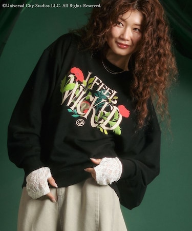 WICKED アートロゴグラフィックスウェット
