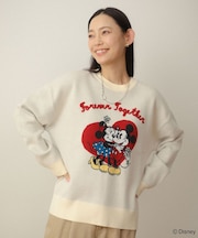 ミッキー&フレンズ/ジャガードニットプルオーバー