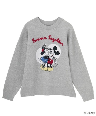 ミッキー&フレンズ/ジャガードニットプルオーバー