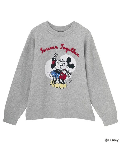 ミッキー&フレンズ/ジャガードニットプルオーバー