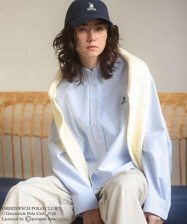GREENWICH POLO CLUB(TM)クロップドシャツ