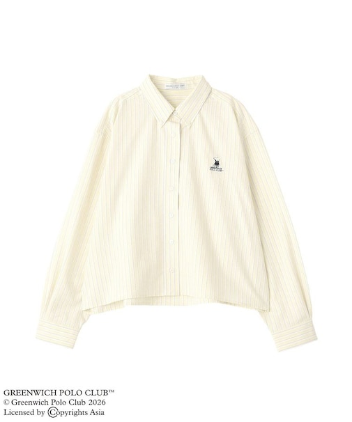 GREENWICH POLO CLUB(TM)クロップドシャツ