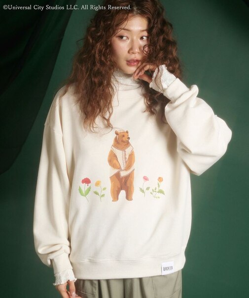 WICKED ダルシーベアptスウェット