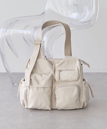 【10ポケBag】収納アドバイザー監修アウトポケットトート