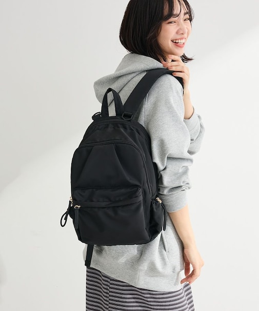 【10ポケBag】収納アドバイザー監修2層リュック