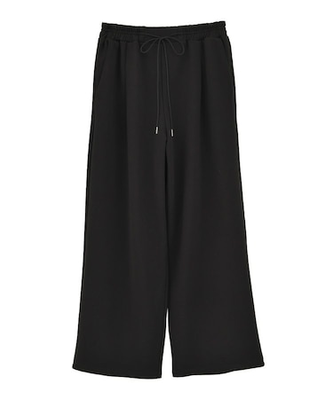 楽ちんリップルワイドパンツ