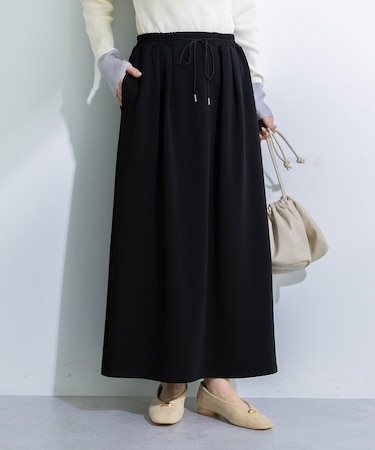 楽ちんリップルIラインスカート