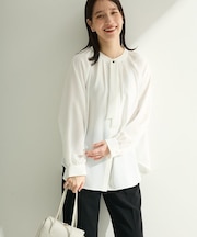 O.2wayボウタイブラウス