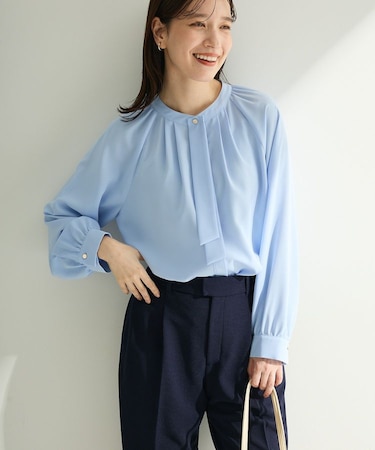 O.2wayボウタイブラウス