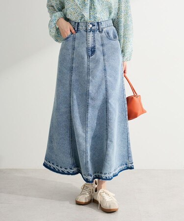 イージーデニムマーメイドスカート