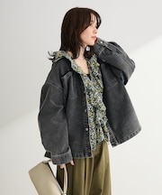 デニムシャツブルゾン