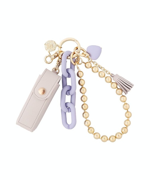 リップケース付きバックチャーム