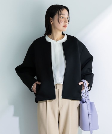 ZIPカラーブルゾン