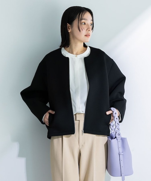 ZIPカラーブルゾン