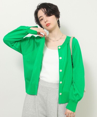 【しのばせカーディガン】ポケッタブルUVカットニットカーディガン