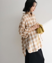 【しゃれシャツ】イージーケアシャーリングシャツ