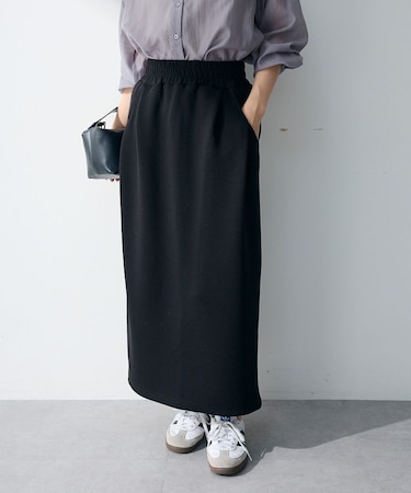 ウエストタックIラインカットスカート