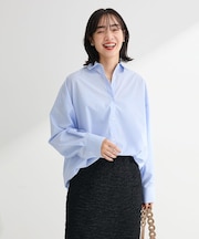 イージーケア抜け衿シャツ