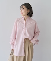 イージーケア抜け衿シャツ