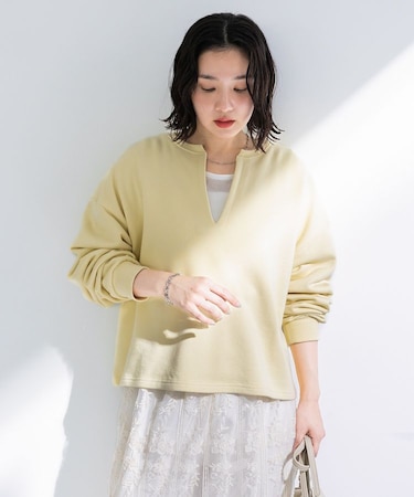 SET2点 深Vネック裏毛+プルオーバー