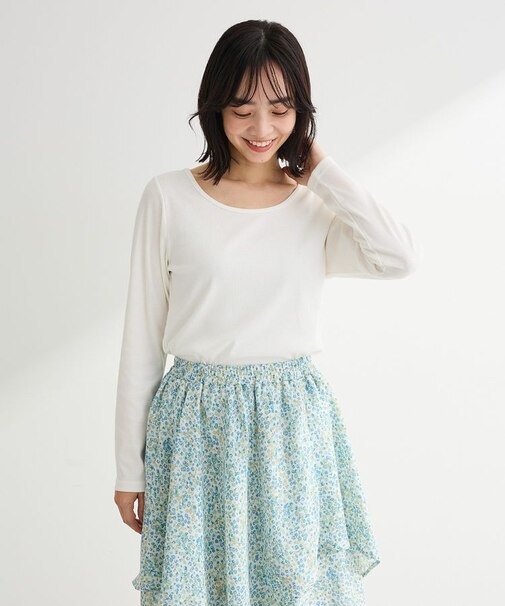 バレエネックリブインナー