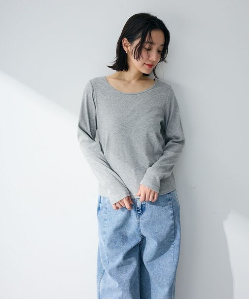 バレエネックリブインナー