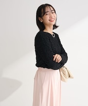 表面感ポコポコプルオーバー