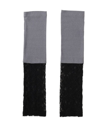 レース×シアー2Wayアームカバー