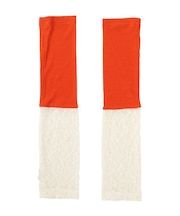 レース×シアー2Wayアームカバー