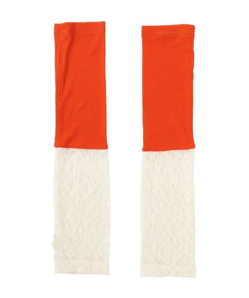 レース×シアー2Wayアームカバー