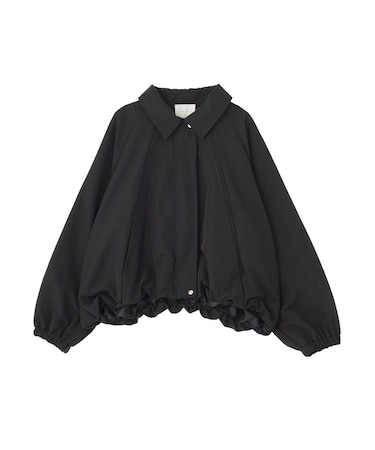 衿付きバルーンブルゾン