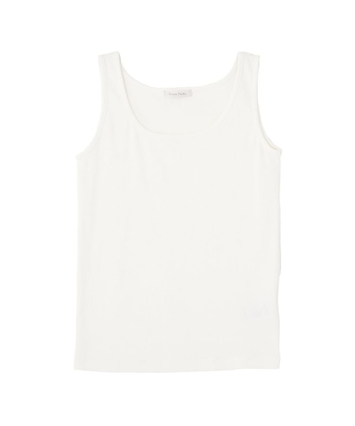 機能付テレコリブタンクトップ