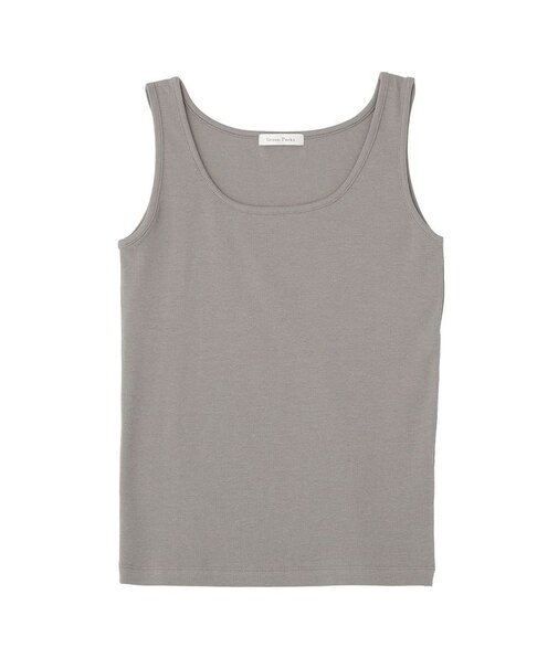 機能付テレコリブタンクトップ